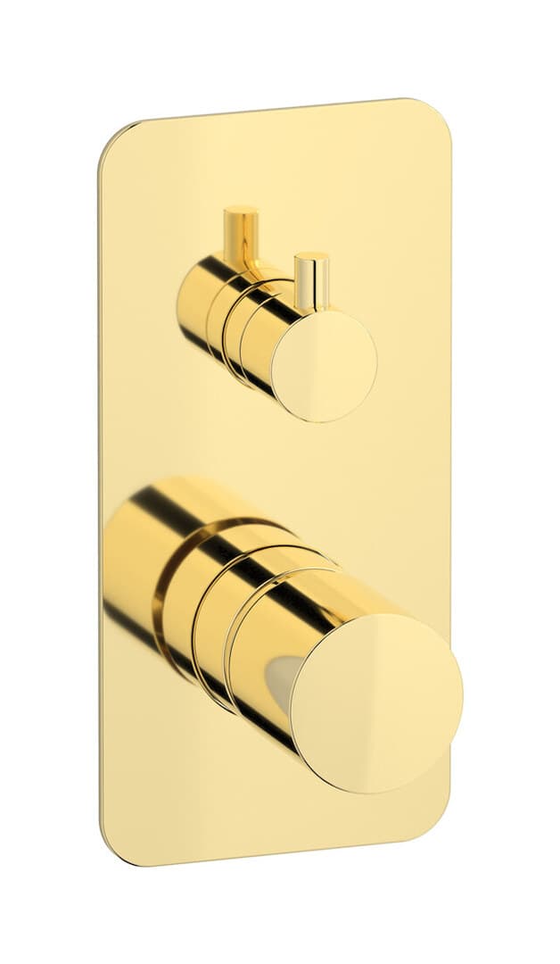 IB Rubinetterie Brera – Μπαταρία Νιπτήρα Τοίχου – Pale Gold (RR312II)