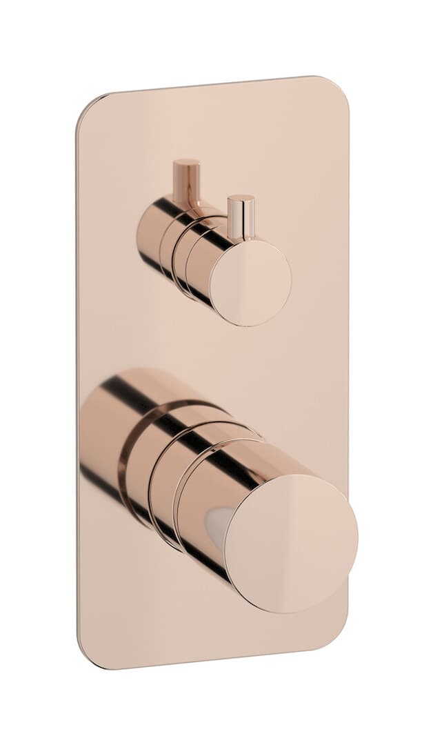 IB Rubinetterie Brera – Μπαταρία Νιπτήρα Τοίχου – Rose Gold (RR312RS)