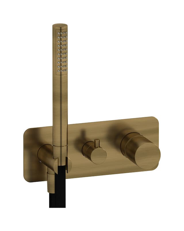 IB Rubinetterie Brera – Μπαταρία Νιπτήρα Τοίχου – Modern Bronze (RR313MB)