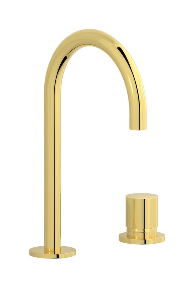 IB Rubinetterie Brera – Μπαταρία Νιπτήρα Τοίχου – Gold (RR394OO)