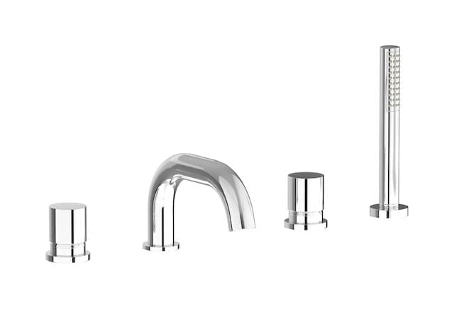 IB Rubinetterie Brera – Μπαταρία Μπανιέρας Πάγκου – Chrome (RR396CC)