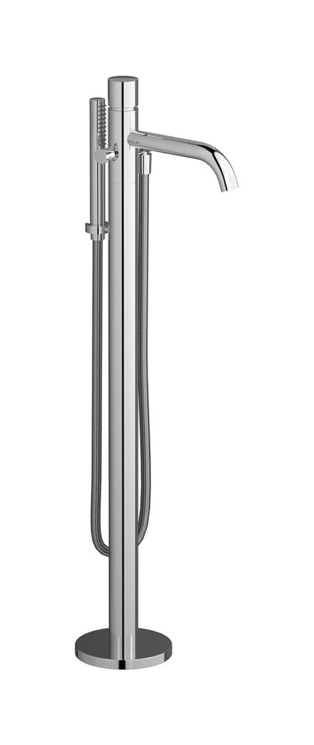 IB Rubinetterie Brera – Μπαταρία Μπανιέρας Δαπέδου – Chrome (RR399CC)