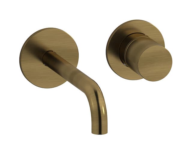 IB Rubinetterie Brera – Μπαταρία Νιπτήρα Τοίχου – Modern Bronze (RR406MB)