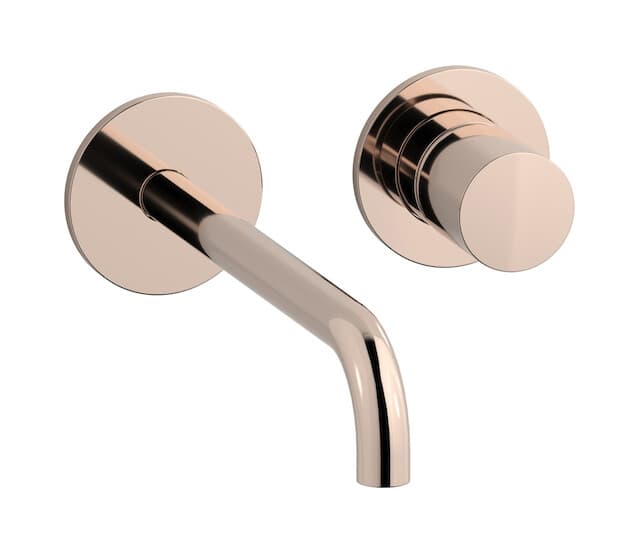 IB Rubinetterie Brera – Μπαταρία Νιπτήρα Τοίχου – Rose Gold (RR407RS)