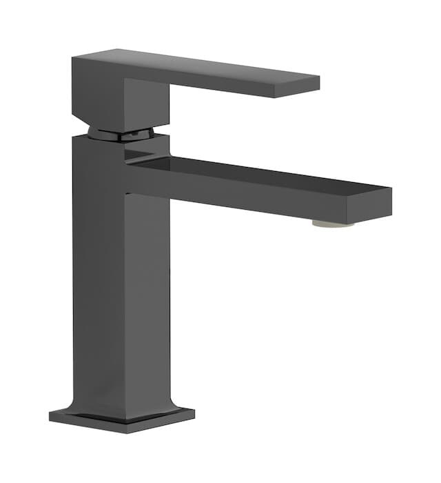 IB Rubinetterie Rubacuori – Μπαταρία Νιπτήρα – Black Chrome (RU201CF)