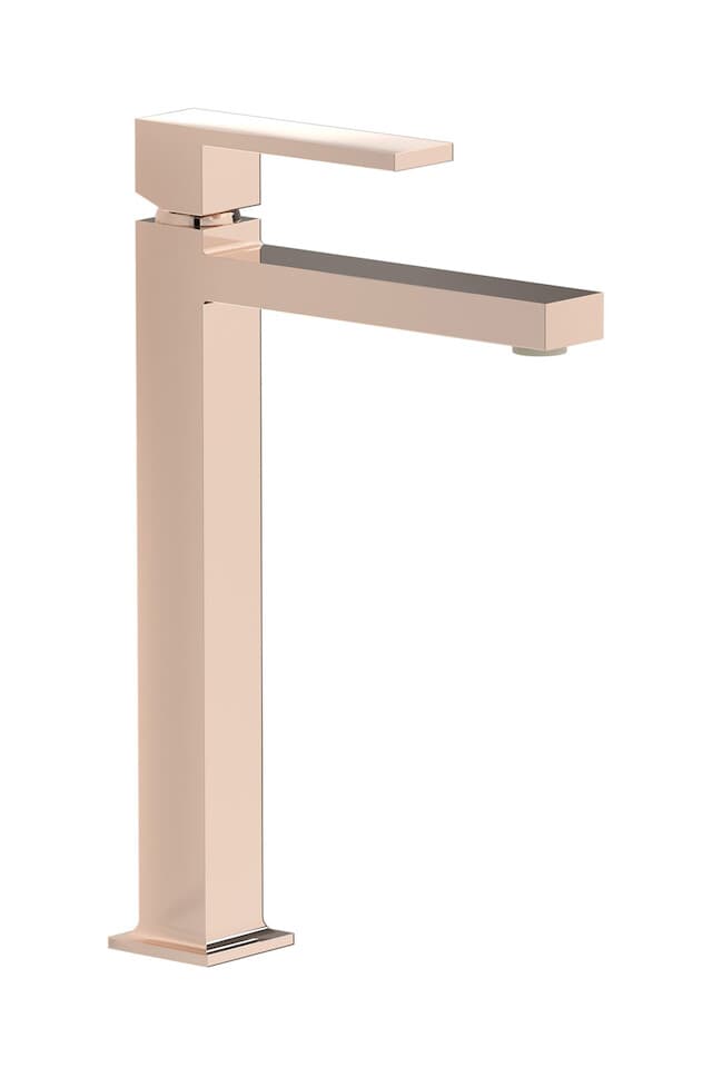 IB Rubinetterie Rubacuori – Μπαταρία Νιπτήρα Ψηλή – Rose Gold (RU203RS)