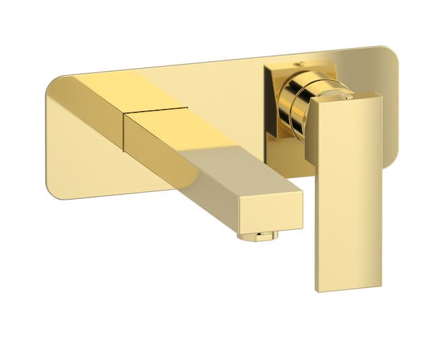IB Rubinetterie Rubacuori – Μπαταρία Νιπτήρα Τοίχου – Pale Gold (RU206II)