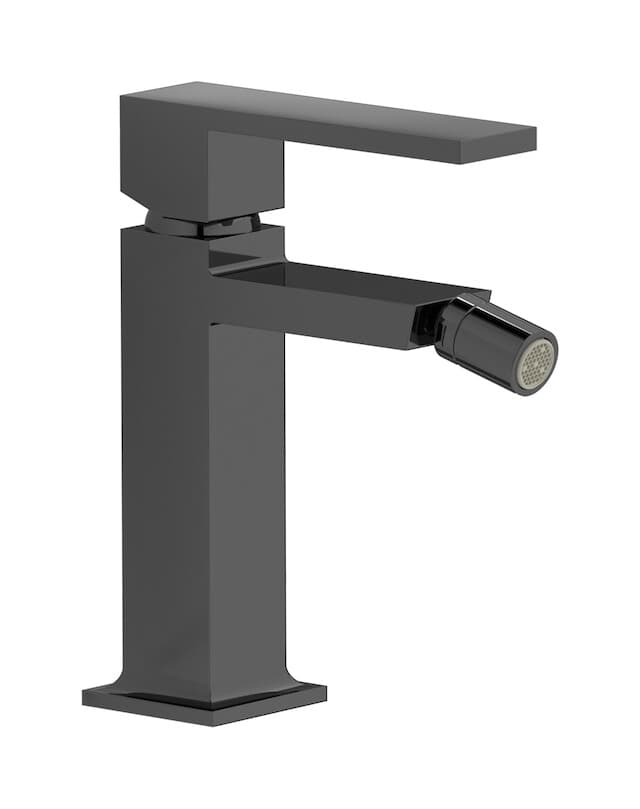 IB Rubinetterie Rubacuori – Μπαταρία Μπιντέ – Black Chrome (RU223CF)
