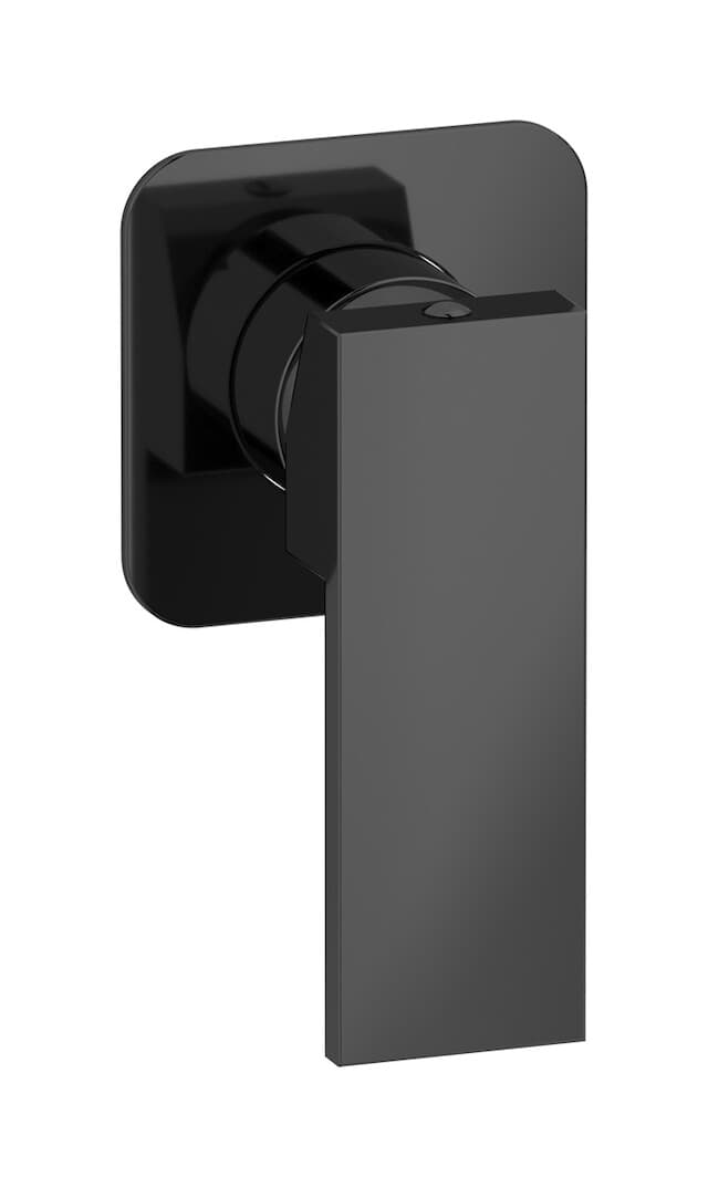 IB Rubinetterie Rubacuori – Μπαταρία Νιπτήρα Τοίχου – Black Chrome (RU300CF)