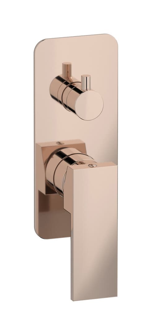 IB Rubinetterie Rubacuori – Μπαταρία Νιπτήρα Τοίχου – Rose Gold (RU312RS)