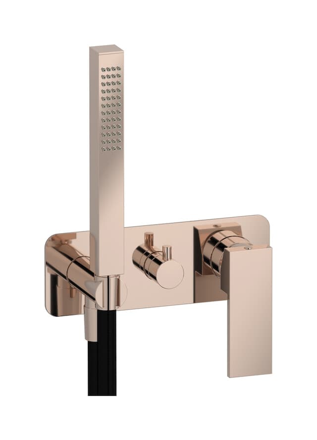 IB Rubinetterie Rubacuori – Μπαταρία Νιπτήρα Τοίχου – Rose Gold (RU314RS)