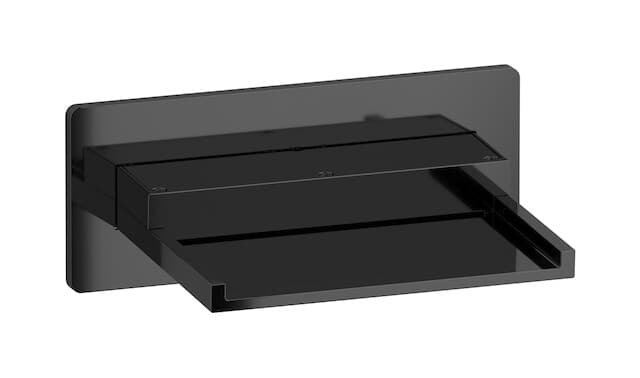 IB Rubinetterie Rubacuori – Μπαταρία Νιπτήρα Τοίχου – Black Chrome (RU318CF)