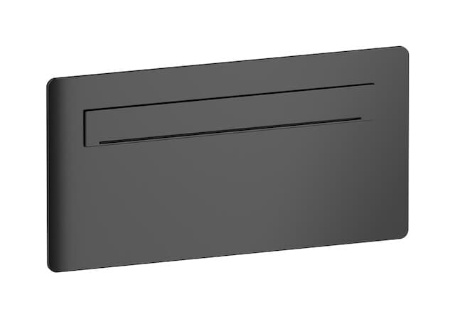 IB Rubinetterie Rubacuori – Μπαταρία Νιπτήρα Τοίχου – Black Chrome (RU319CF)