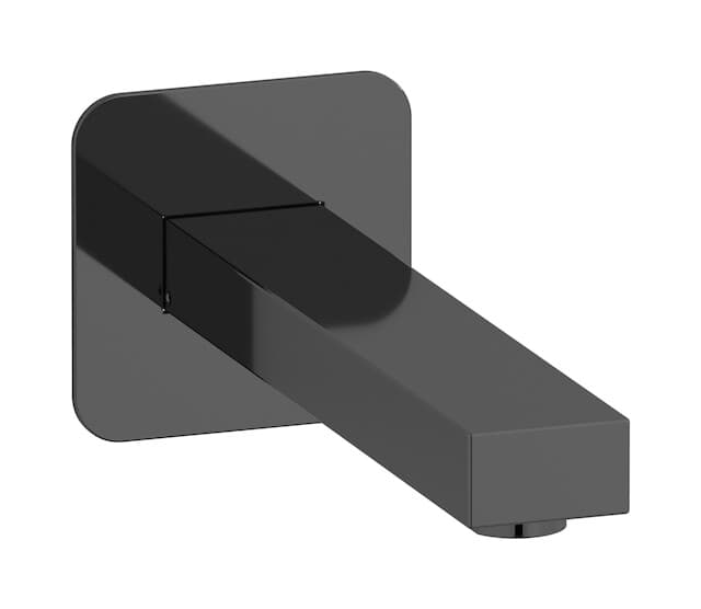 IB Rubinetterie Rubacuori – Μπαταρία Νιπτήρα Τοίχου – Black Chrome (RU320CF)