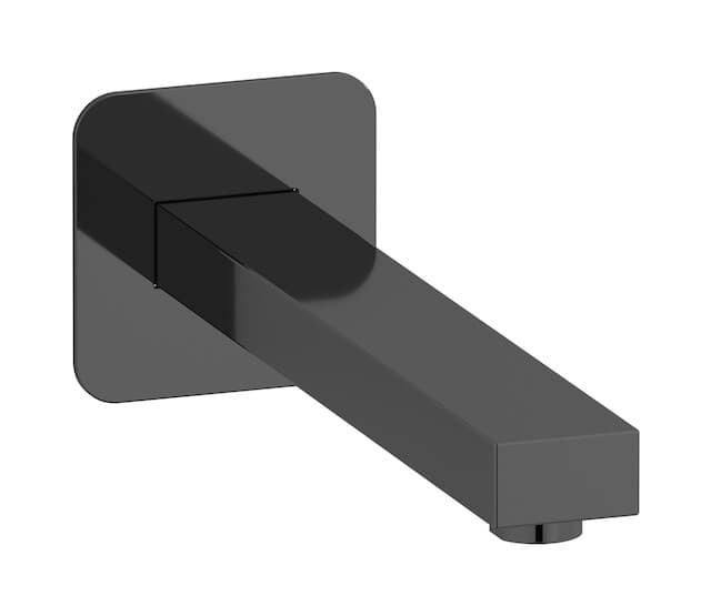 IB Rubinetterie Rubacuori – Μπαταρία Νιπτήρα Τοίχου – Black Chrome (RU328CF)