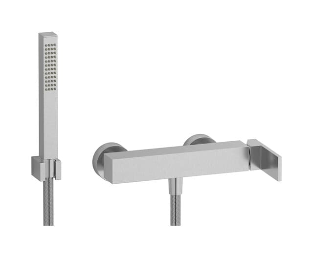 IB Rubinetterie Rubacuori – Μίκτης Ντους Εντοιχισμένος – Brushed Nickel (RU350SS)