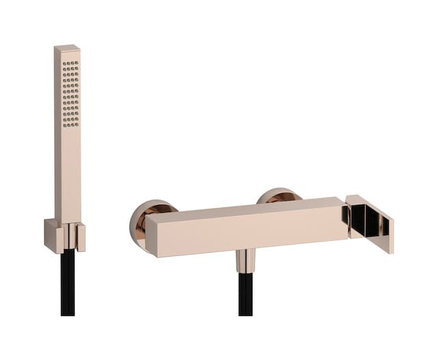 IB Rubinetterie Rubacuori – Μίκτης Ντους Εντοιχισμένος – Rose Gold (RU350RS)
