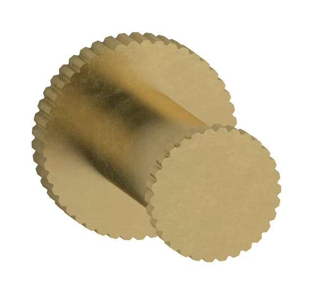 IB Rubinetterie Reflex – Κρεμάστρα – Natural Brass (RX008ON)