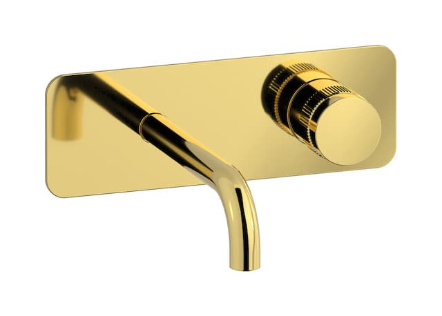 IB Rubinetterie Reflex – Μπαταρία Νιπτήρα Τοίχου – Gold (RX206OO)