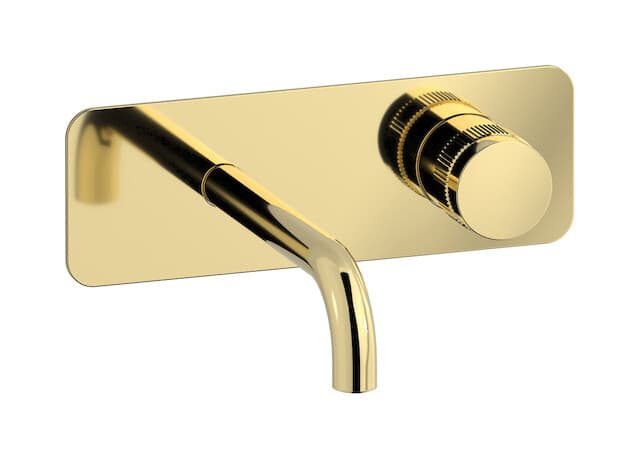 IB Rubinetterie Reflex – Μπαταρία Νιπτήρα Τοίχου – Pale Gold (RX206II)