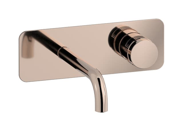 IB Rubinetterie Reflex – Μπαταρία Νιπτήρα Τοίχου – Rose Gold (RX206RS)