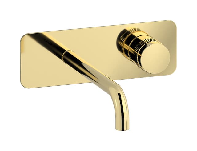 IB Rubinetterie Reflex – Μπαταρία Νιπτήρα Τοίχου – Pale Gold (RX207II)