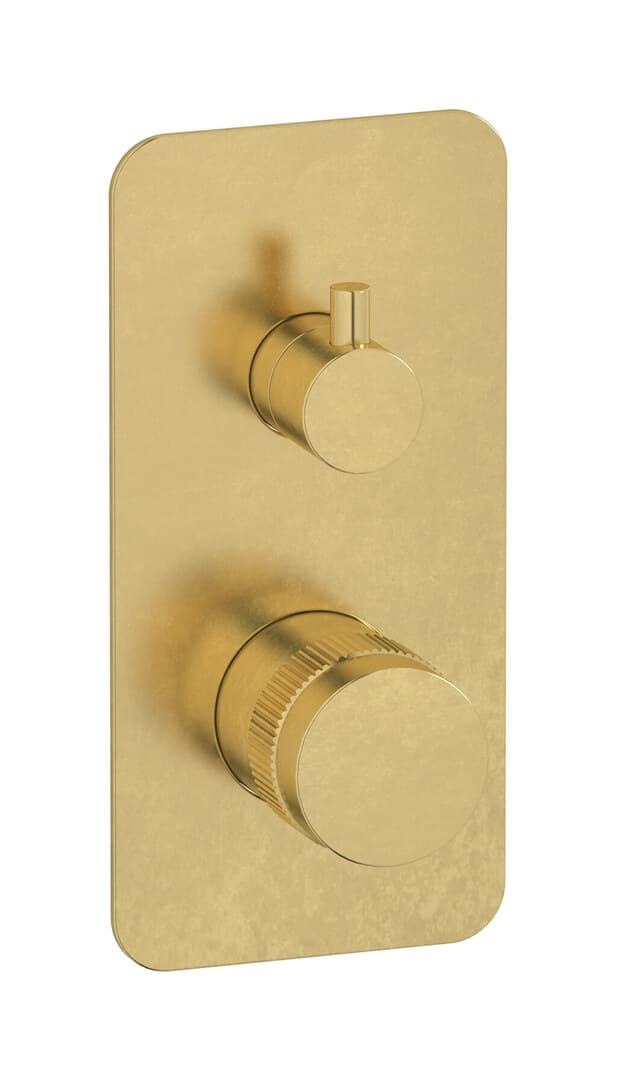 IB Rubinetterie Reflex – Μπαταρία Νιπτήρα Τοίχου – Natural Brass (RX310ON)