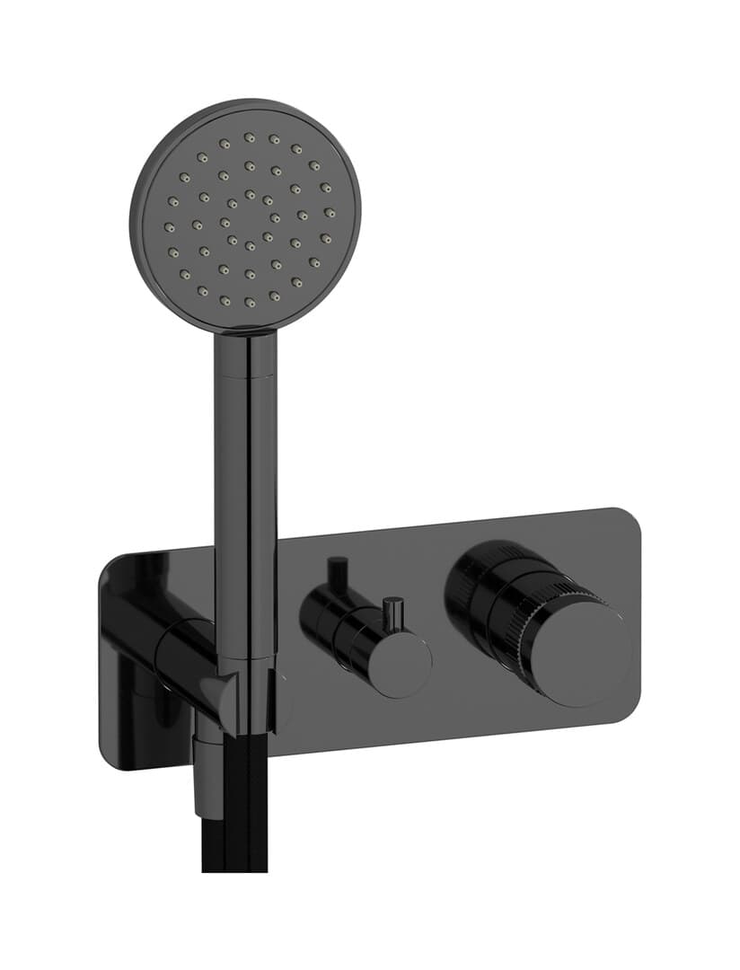 IB Rubinetterie Reflex – Σετ Εντοιχισμού – Black Chrome (RX313CF)