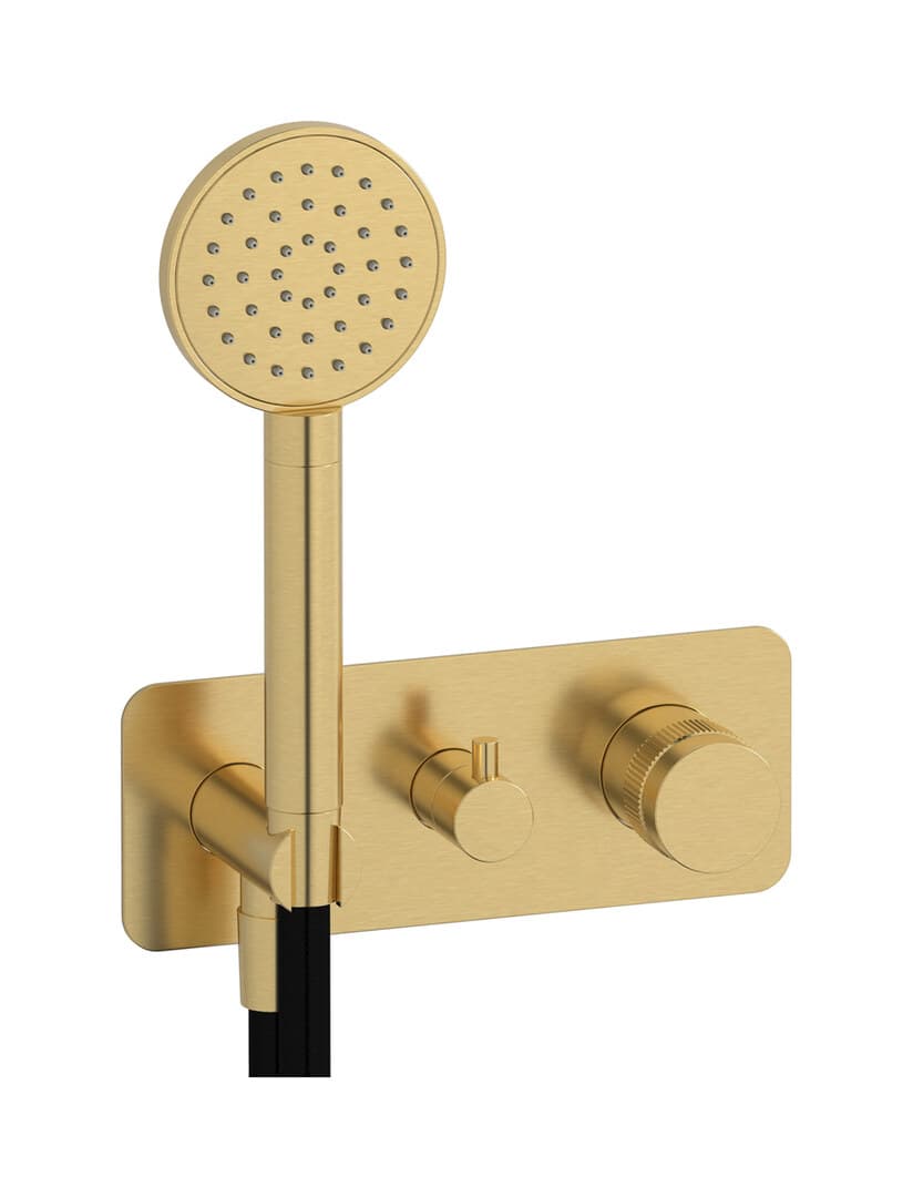 IB Rubinetterie Reflex – Μπαταρία Νιπτήρα Τοίχου – Brushed Gold (RX313OS)