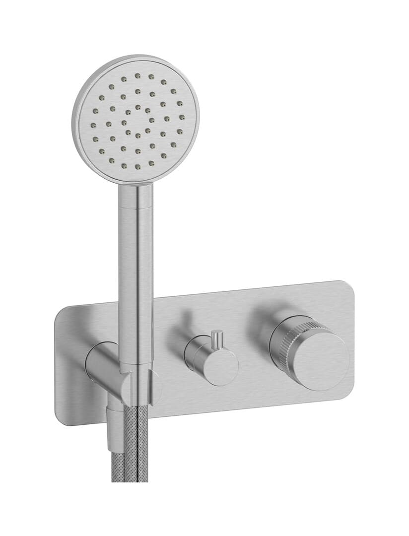 IB Rubinetterie Reflex – Μπαταρία Νιπτήρα Τοίχου – Brushed Nickel (RX313SS)