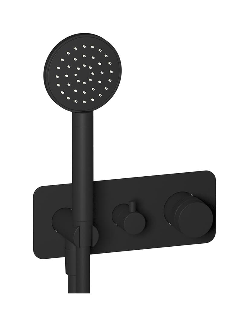 IB Rubinetterie Reflex – Μπαταρία Νιπτήρα Τοίχου – Matt Black (RX314NP)