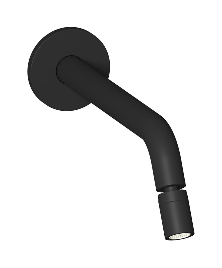 IB Rubinetterie Reflex – Μπαταρία Μπιντέ Τοίχου – Matt Black (RX317NP)
