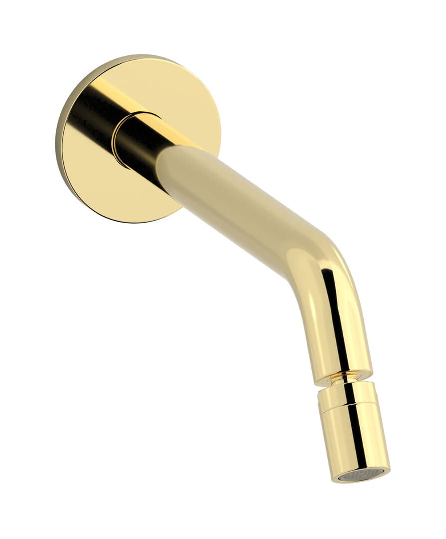 IB Rubinetterie Reflex – Μπαταρία Μπιντέ Τοίχου – Pale Gold (RX317II)
