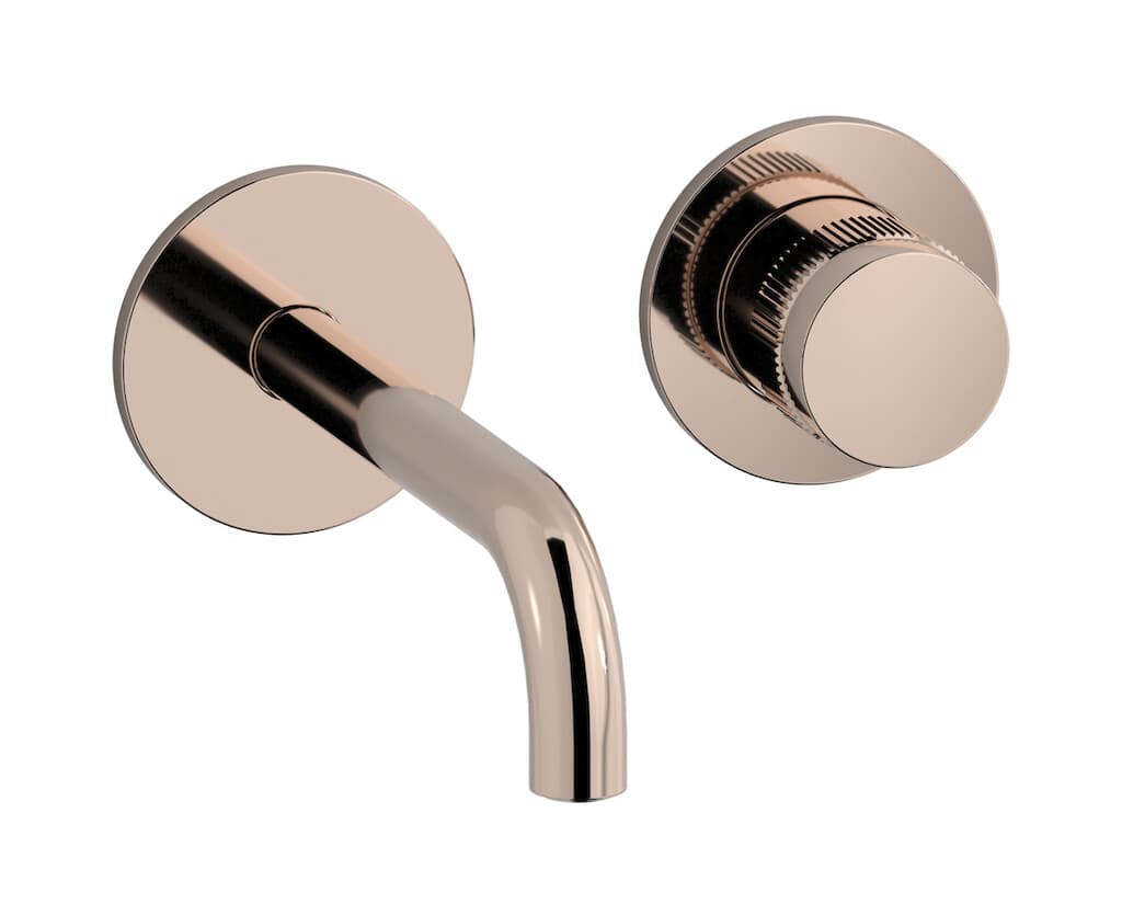 IB Rubinetterie Reflex – Μπαταρία Νιπτήρα Τοίχου – Rose Gold (RX406RS)