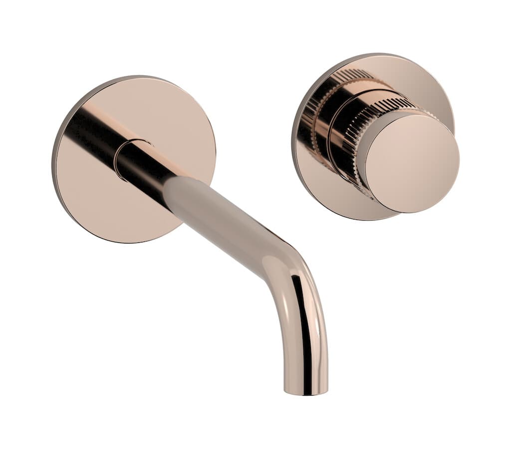 IB Rubinetterie Reflex – Μπαταρία Νιπτήρα Τοίχου – Rose Gold (RX407RS)