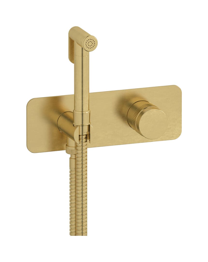 IB Rubinetterie Reflex – Ντουζάκι Μπιντέ – Natural Brass (RX706ON)