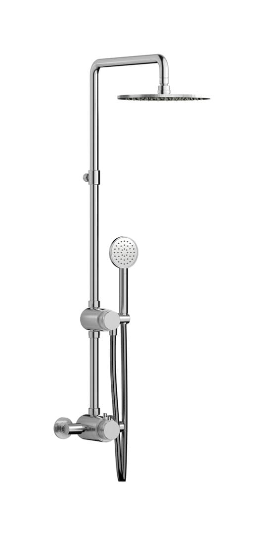IB Rubinetterie Indoor Shower – Σετ Ντους – Brushed Nickel (RX800SS)