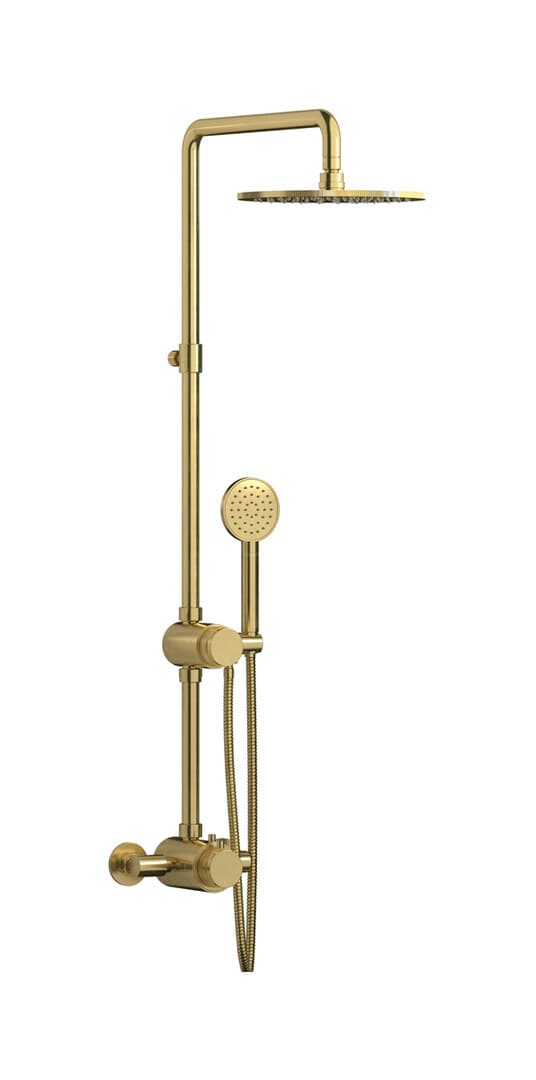 IB Rubinetterie Indoor Shower – Σετ Ντους – Natural Brass (RX800ON)