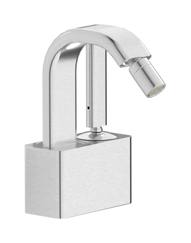 IB Rubinetterie Superbox – Μπαταρία Μπιντέ – Brushed Nickel (SB220SS)