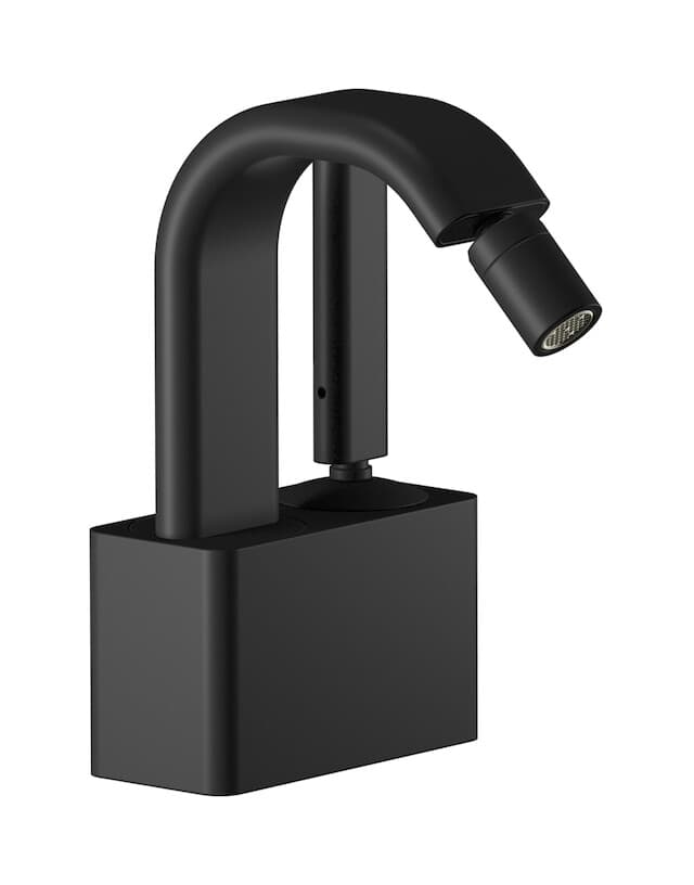 IB Rubinetterie Superbox – Μπαταρία Μπιντέ – Matt Black (SB220NP)