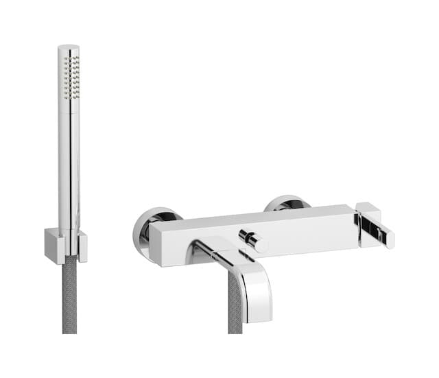IB Rubinetterie Superbox – Μπαταρία Μπανιέρας Τοίχου – Chrome (SB250CC)