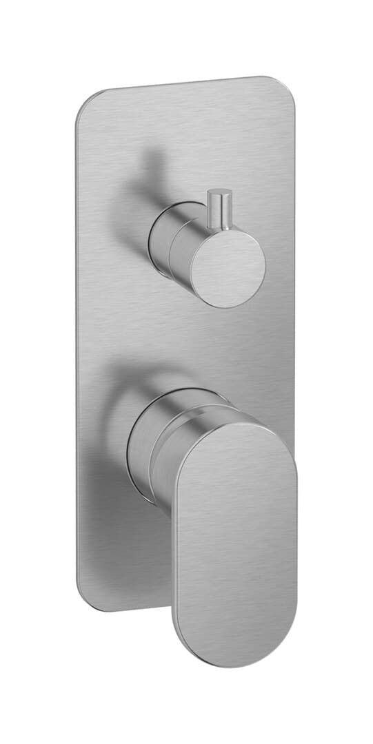 IB Rubinetterie Superbox – Μπαταρία Νιπτήρα Τοίχου – Brushed Nickel (SB312SS)