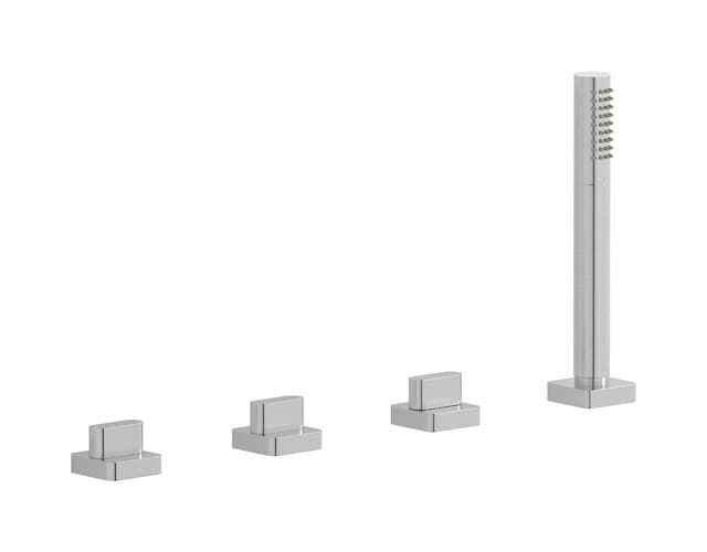 IB Rubinetterie Superbox – Μπαταρία Μπανιέρας – Brushed Nickel (SB397SS)