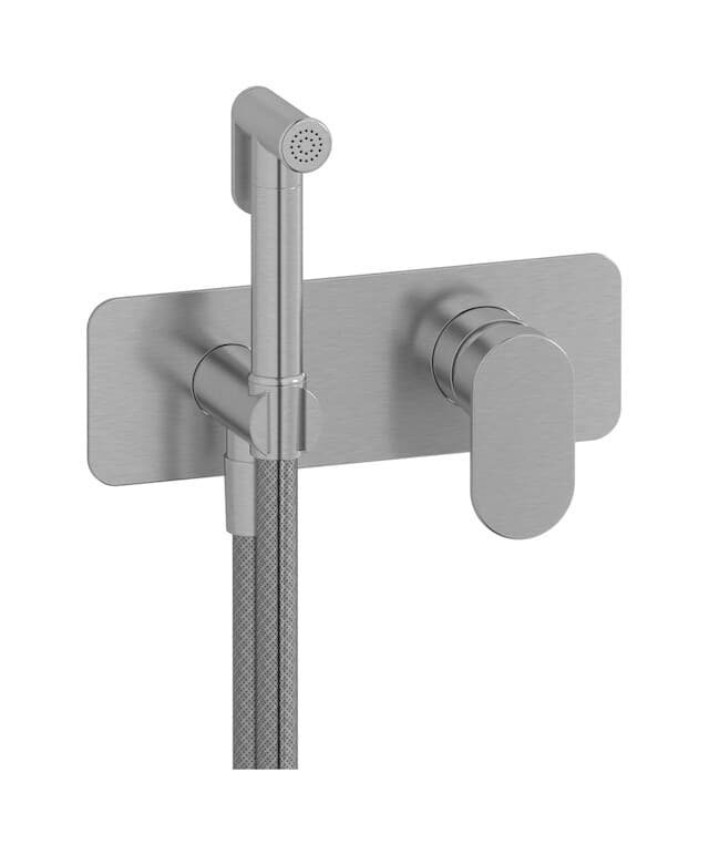 IB Rubinetterie Superbox – Μπαταρία Μπιντέ – Brushed Nickel (SB706SS)
