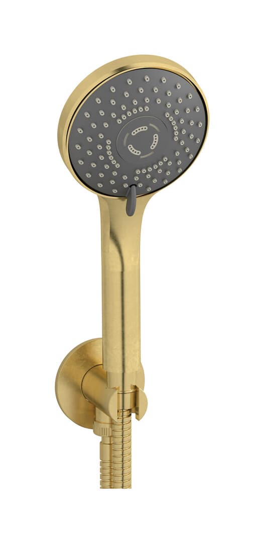 IB Rubinetterie Shower Kit – Σετ Ντους – Natural Brass (SH023ON)