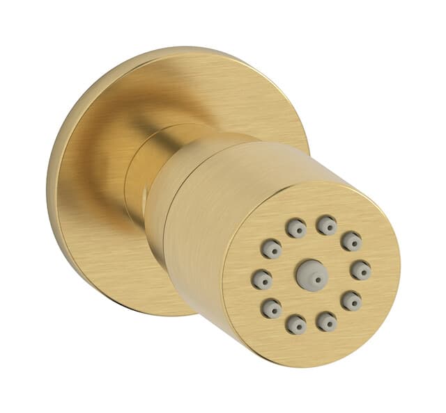 IB Rubinetterie Bodyjet – Πλαϊνό Bodyjet – Brushed Gold (SH031OS)