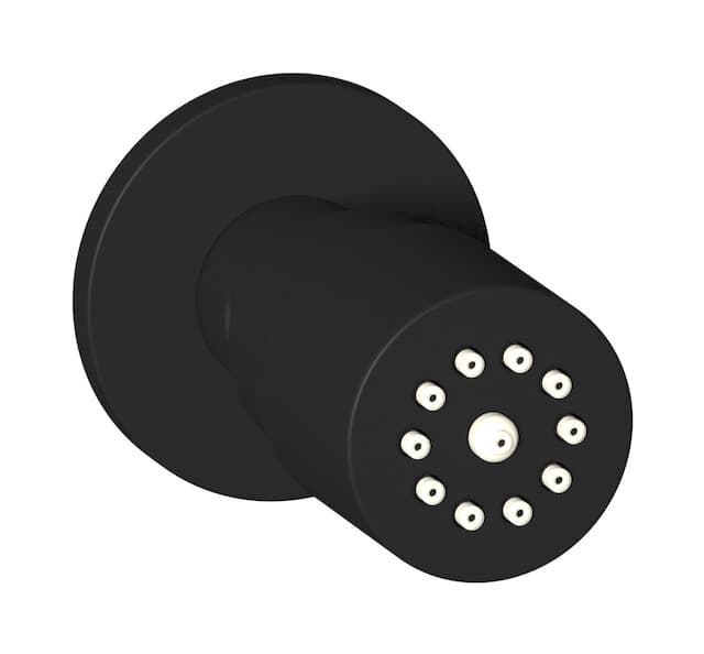 IB Rubinetterie Bodyjet – Πλαϊνό Bodyjet – Matt Black (SH031NP)