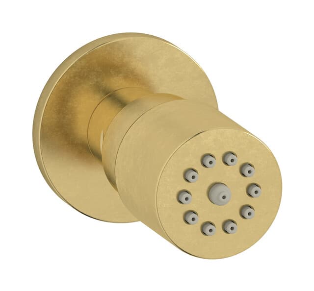 IB Rubinetterie Bodyjet – Πλαϊνό Bodyjet – Natural Brass (SH031ON)