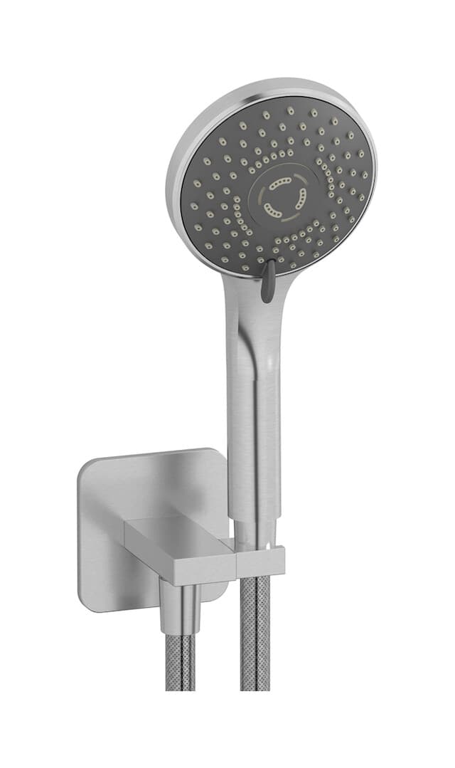 IB Rubinetterie Shower Kit – Σετ Ντους – Brushed Nickel (SH043SS)
