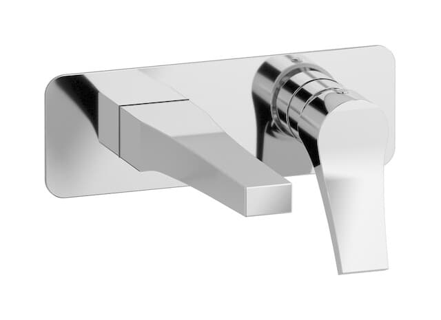 IB Rubinetterie Twitter – Μπαταρία Νιπτήρα Τοίχου – Chrome (TW206CC)